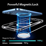 Чохол ESR для iPhone 12 Pro Max сумісний з MagSafe Ударостійкий Силікон Прозорий, фото 3