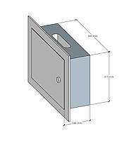 Бокс монтажный 380х315