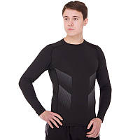 Рашгард мужской с длинным рукавом лонгслив Jason Fit 233 размер 2XL (50-52) Black