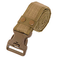 Ремень тактический пояс тактический Zelart Tactical Belt Heroe ZK-1 размер 125x5,5см Khaki