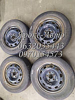 Комплект дисков стальных с резиной R14 14*6/5*100/38/57.1 VW GOLF IV 97-03 NOKIAN WRD3 185/65r14 11год
