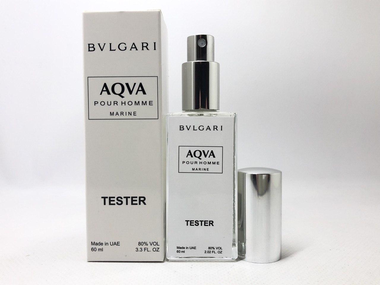 Тестер чоловічий Bvlgari Aqva Marine Pour Homme (Булгари Аква Марин Пур Хом)60 мл, фото 1