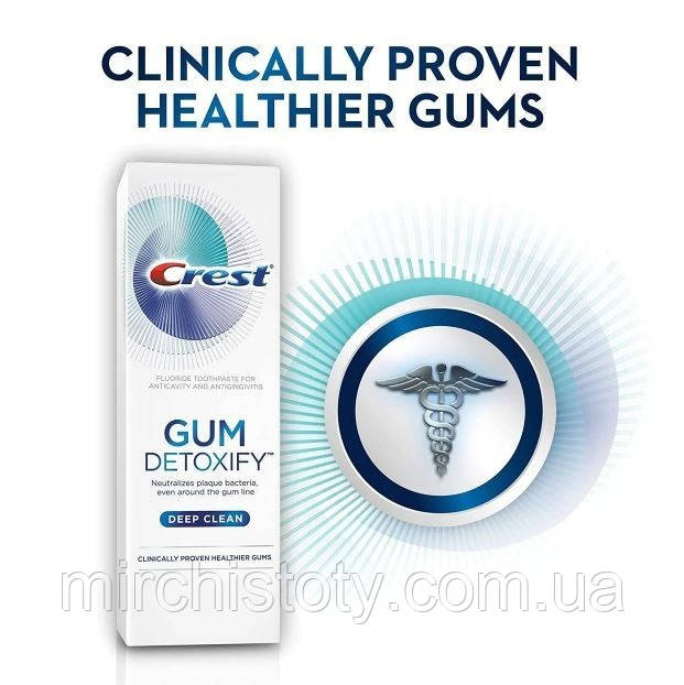 Зубная паста против зубного налета Crest Pro-Health Gum Detoxify 116г - фото 2 - id-p1660923181