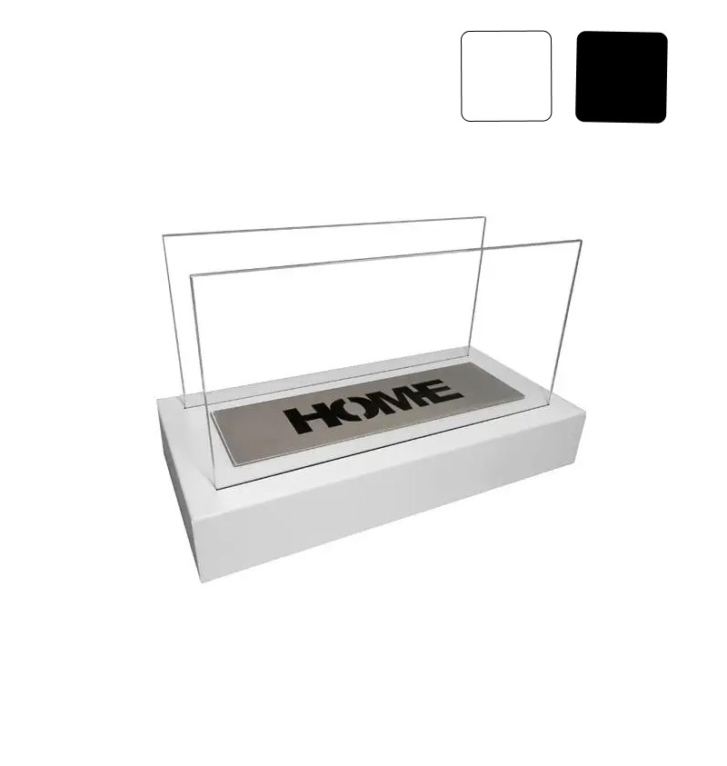Біокамін GMT Home 360x220x180 White підвісний на біопаливі для дому W_1007