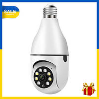 Камера видеонаблюдения в патрон Bulb Camera ICSEE 2MP Full HD