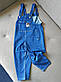 Комбінезон джинсовий для дівчинки синій KS, фото 4
