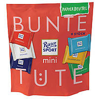 Шоколад Ritter Sport Mini Bunte Mix 9шт., 150г