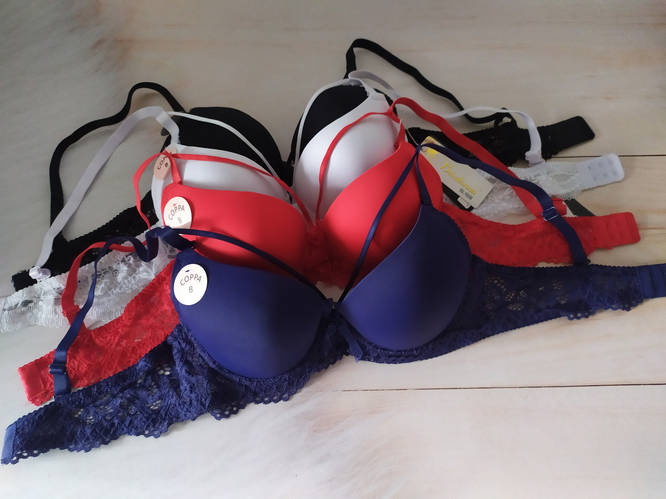 Купить Гладкий бюстгальтер на поролоне с корректором с портупеей чашка ...