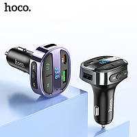 ФМ Модулятор Hoco с быстрой зарядкой 30ват FM трансмиттер чистый звук