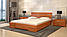Ліжко дерев'яне двоспальне Далі Люкс з підйомним механізмом, фото 6