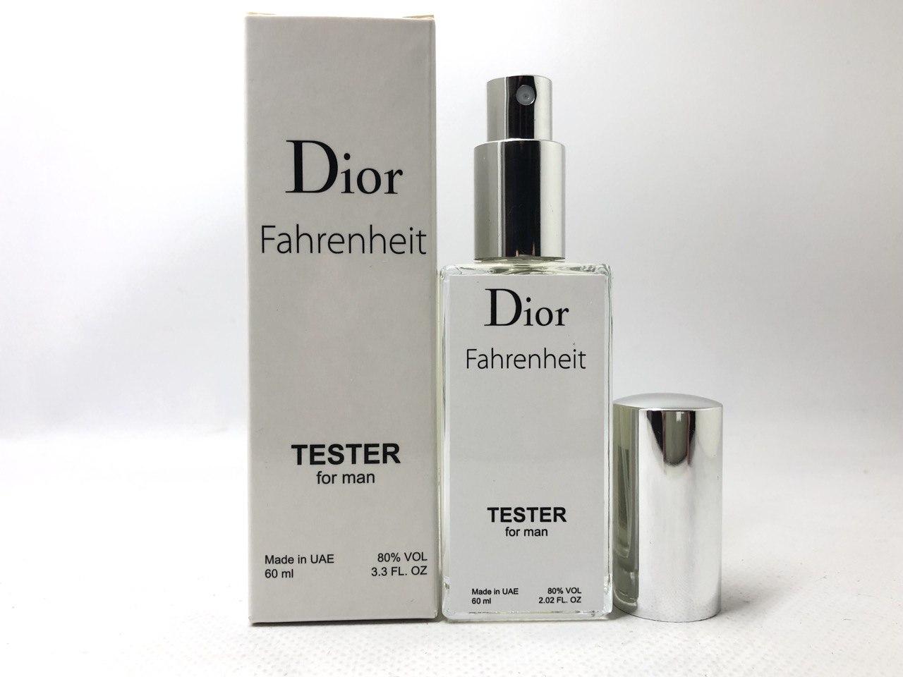 Тестер чоловічий Dior Fahrenheit (Діор фарингейт) 60 мл