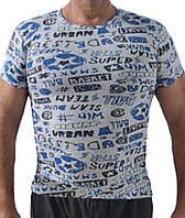 Летняя мужская футболка с коротким рукавом ОПТ, мужские нательные футболки на лето Турция р.M L XL 2XL
