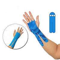 Тейпы для рук, тейпы для запястья, защита для рук, лечебный пластырь (упаковка 2 шт)