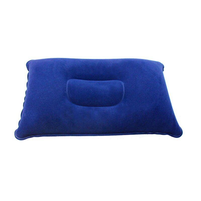 Надувная туристическая подушка для кемпинга, синяя, GP, Дорожная подушка для путешествий (Голубой), - фото 2 - id-p1814145526