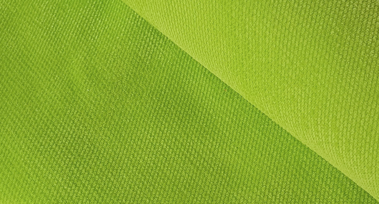 Вельвет салатовий оптом від 1 рулону, фото 1