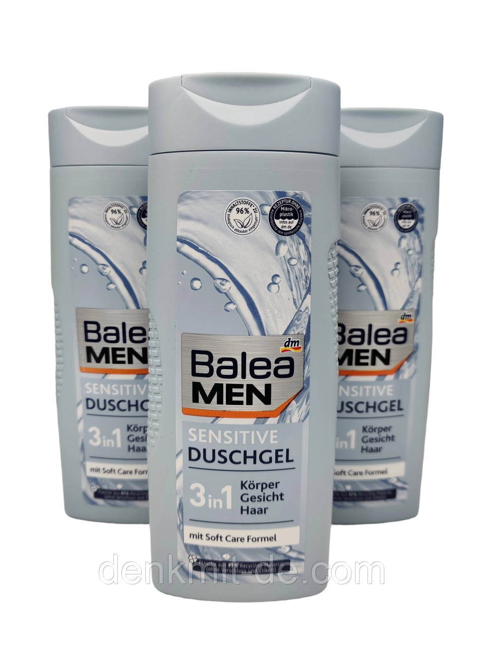 Гель для душу Balea Men 3 in 1 Sensitive, 300 мл