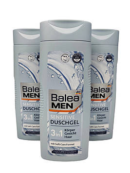 Гель для душу Balea Men 3 in 1 Sensitive, 300 мл