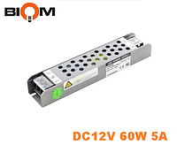 Блок питания DC12V 60W 5А BPU-60 BIOM Professional