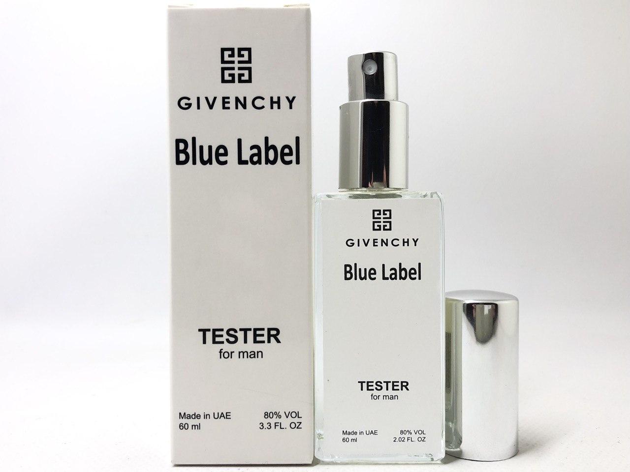 Тестер чоловічий Givenchy Blue Label Pour Homme (Дживанші Блю лейбл) 60 мл
