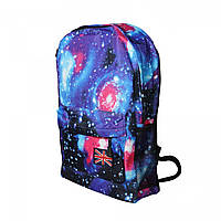 Рюкзак Космос, синий с розовым, GS, рюкзак, детский рюкзак