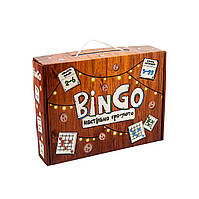 Настольная игра-лото "Bingo" (Бинго) от Strateg на украинском языке
