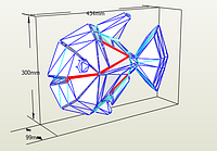 PaperKhan Конструктор из картона рыба рыбка пиранья оригами papercraft 3D фигура развивающий набор антистресс