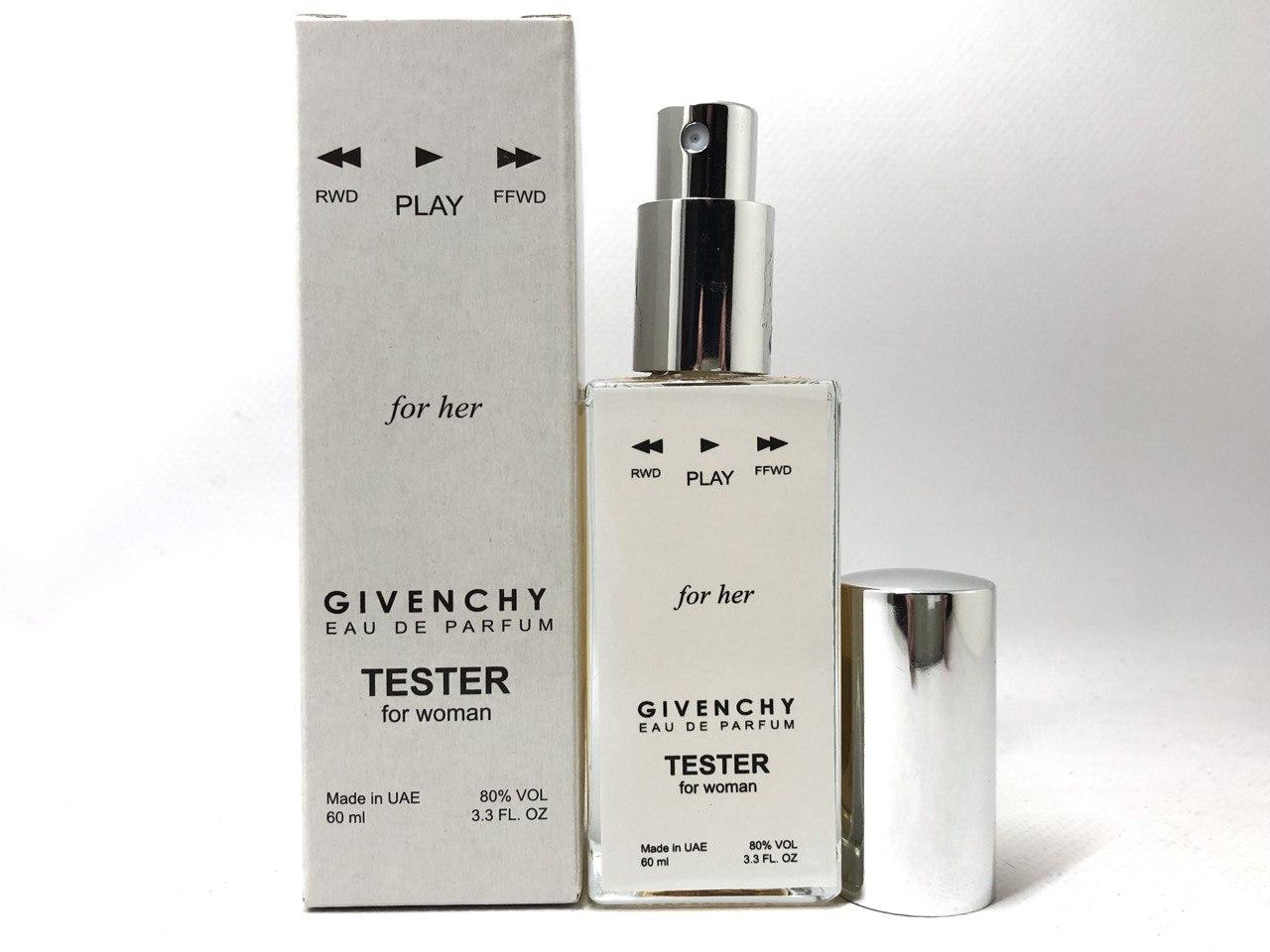 Тестер жіночий Givenchy Play For Her (Джіванші Плей фо хе) 60 мл