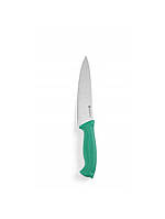 Нож HACCP для овощей, зеленый, 180 мм Hendi 842614