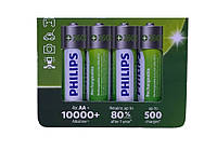 Акумулятор Philips AA / HR6 1.2V, Ni-Mh, 2600mAh, блістер, 4шт