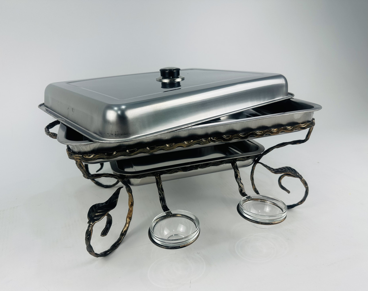 Садж прямокутний з соусницями 45x35 см., фото 1