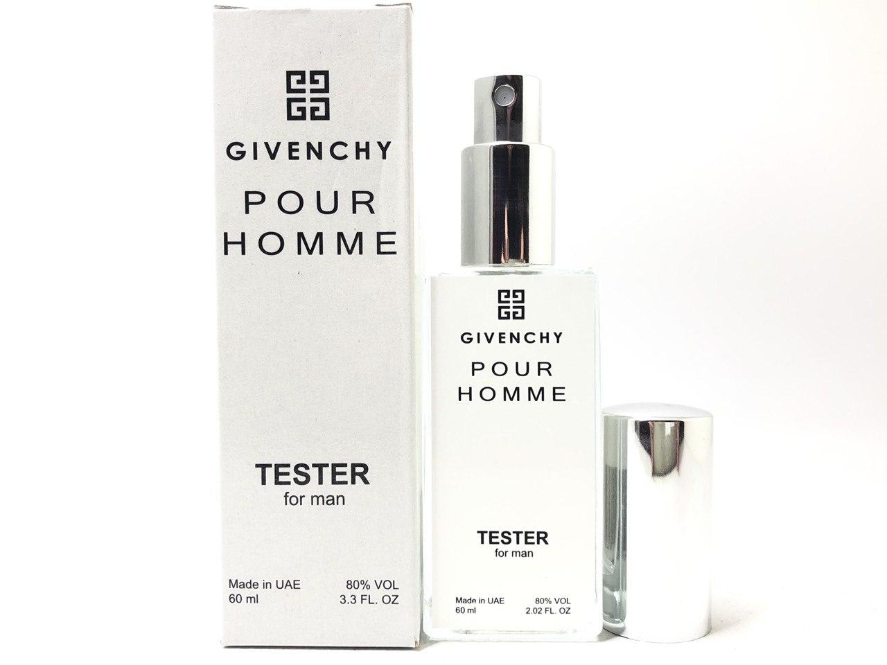 Тестер чоловічий Givenchy Pour Homme (Джіванші Пур хом) 60 мл