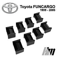Ремкомплект ограничителя дверей Toyota FUNCARGO 1999 - 2005, фиксаторы, вкладыши, втулки