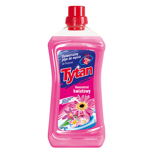 Засіб для миття Tytan Квітковий, універсальний, 1 л