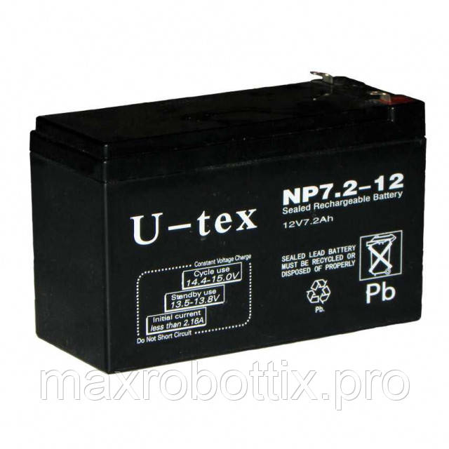 Аккумулятор U-tex 12В / 72 Ah - фото 1 - id-p1814204921