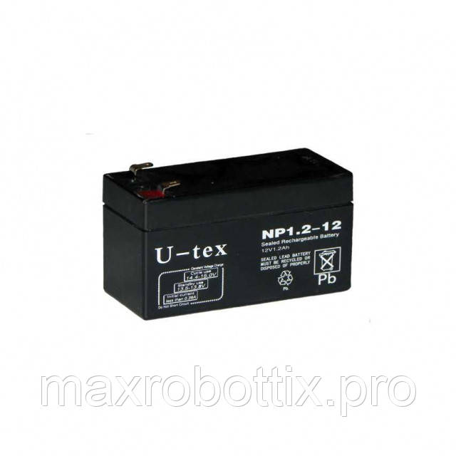 Аккумулятор U-tex 12В / 12 Ah - фото 1 - id-p1814204922