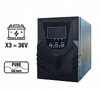 Источник Бесперебойного питания U-tex UPS-UT1000VA/1000W Online UPS (1000Вт под внешний аккумулятор 36В с