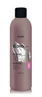 Шампунь с протеинами шелка для светлых, седых и поврежденных волос Blond Pink Shampoo Mirella, 300 мл