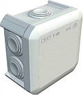 Розподіл. коробка OBO T40 (Німеччина) 90x90x52 мм IP65 (з введенням)