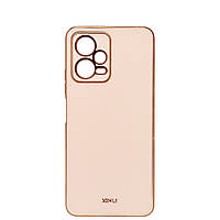 Чехол 6D Plating для Xiaomi Poco X5 5G Pink