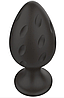 Анальний силіконовий плаг Boss Series - Silicone Anal Plug L 4,4 cm, фото 4