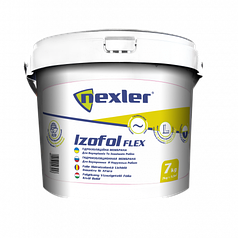 ІЗОФОЛЬ-ФЛЕКС7kg (IZOFOL-FLEX)-напіврідка,еластична ,обмазувальна гідроізоляція