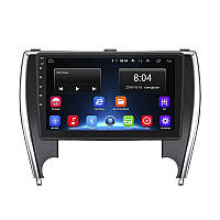 Штатная магнитола Lesko для Toyota Camry VII (XV50) Рестайлинг 2 2017-2018 экран 10" 2/32Gb Wi-Fi GPS Base 4шт