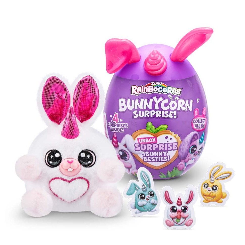 Мягкая Игрушка-сюрприз Rainbocorn 9260H (серия Bunnycorn Surprise), Vse ...