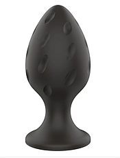 Анальний силіконовий плаг Boss Series - Silicone Anal Plug M 3,5 cm, фото 3