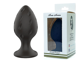 Анальний силіконовий плаг Boss Series - Silicone Anal Plug L 4,4 cm