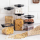 Органайзер для сипких food storage container 7 контейнерів, фото 6