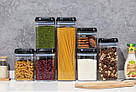 Органайзер для сипких food storage container 7 контейнерів, фото 5