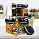 Органайзер для сипких food storage container 7 контейнерів, фото 3