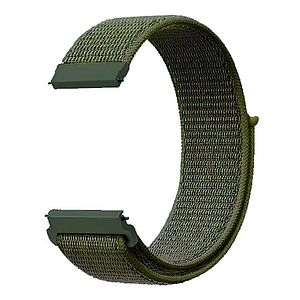 Ремінець CDK Nylon Sport Loop 22 mm для Garmin Vivoactive 4 (012416) (olive flak)