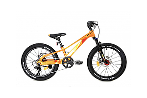 Дитячий велосипед 20 дюймів Crosser XMB 20" (7S магній) Помаранчевий